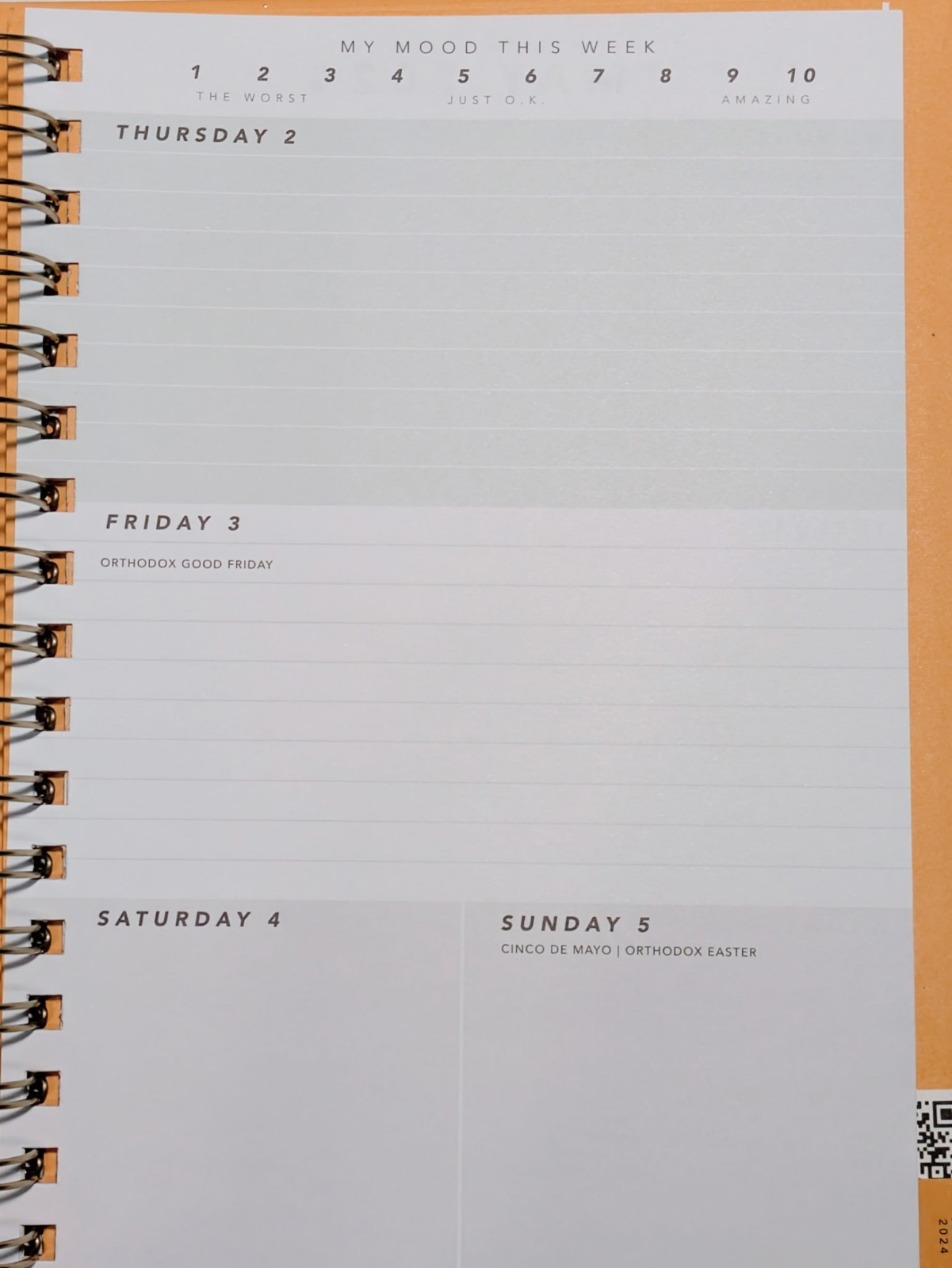 Be Rooted Academic Planner 2023-2024 Week & Monthly 8.5″ x 11″