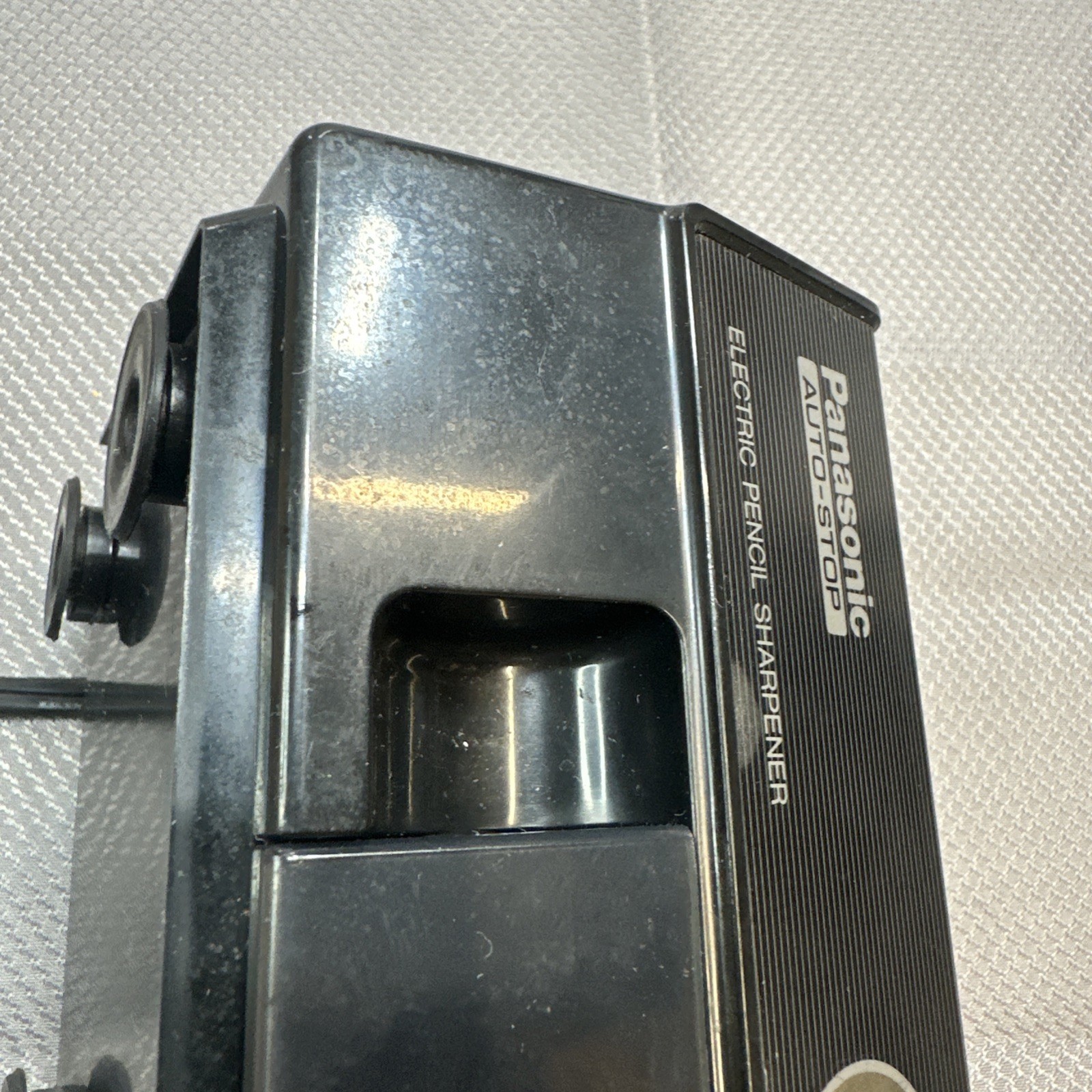VTG Panasonic KP-110 Electric Pencil Sharpener Tested and Works Black Japan