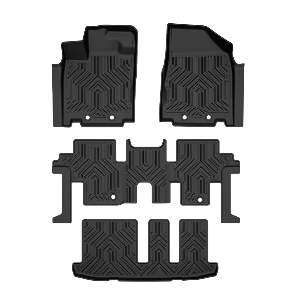 TPE Floor Mats Cargo Liners Infiniti QX60 2014-2020 4PCS All-Weather Protection