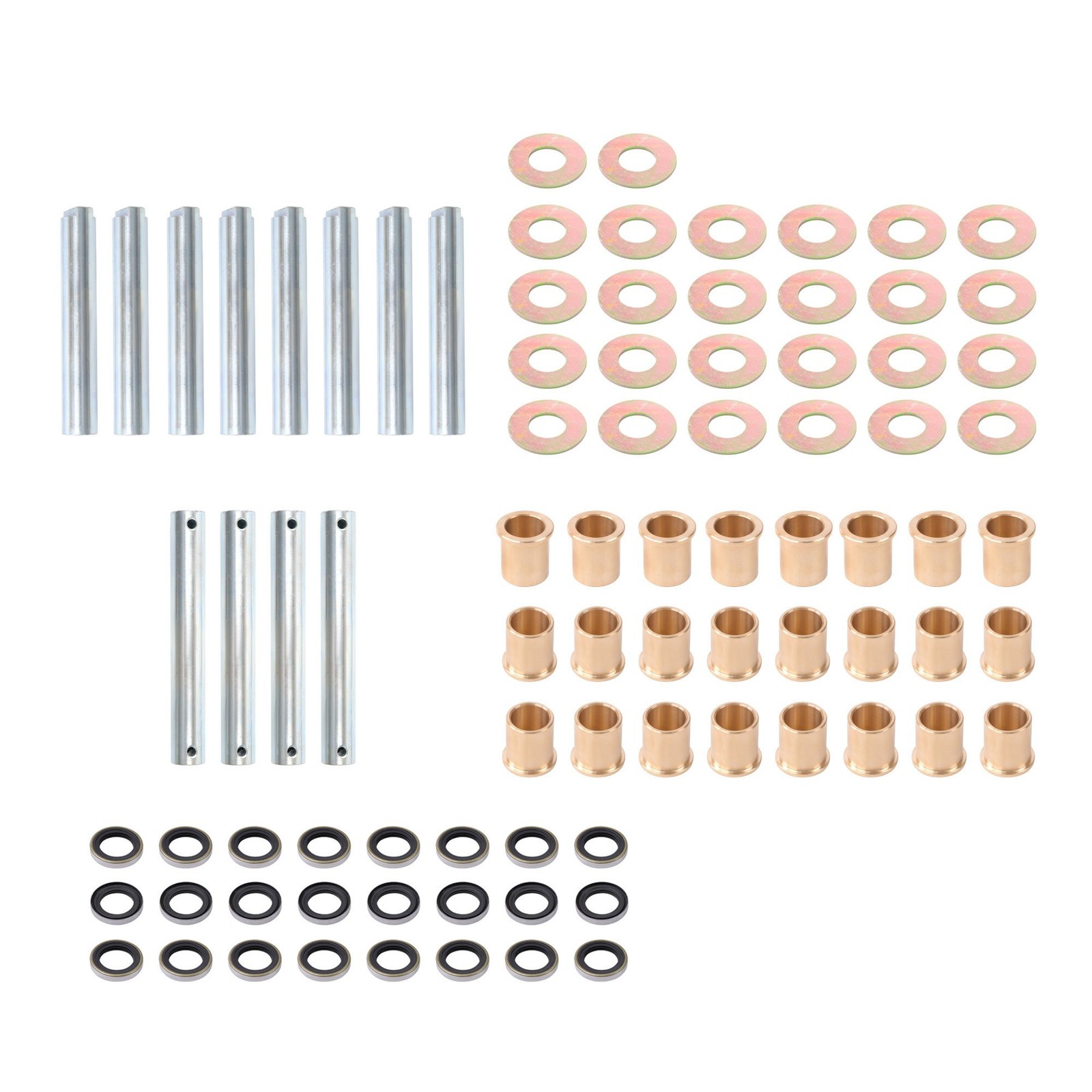 Undercarriage Pin Bushing Seal Repair Kit For Bobcat Loaders MT55 MT52 US