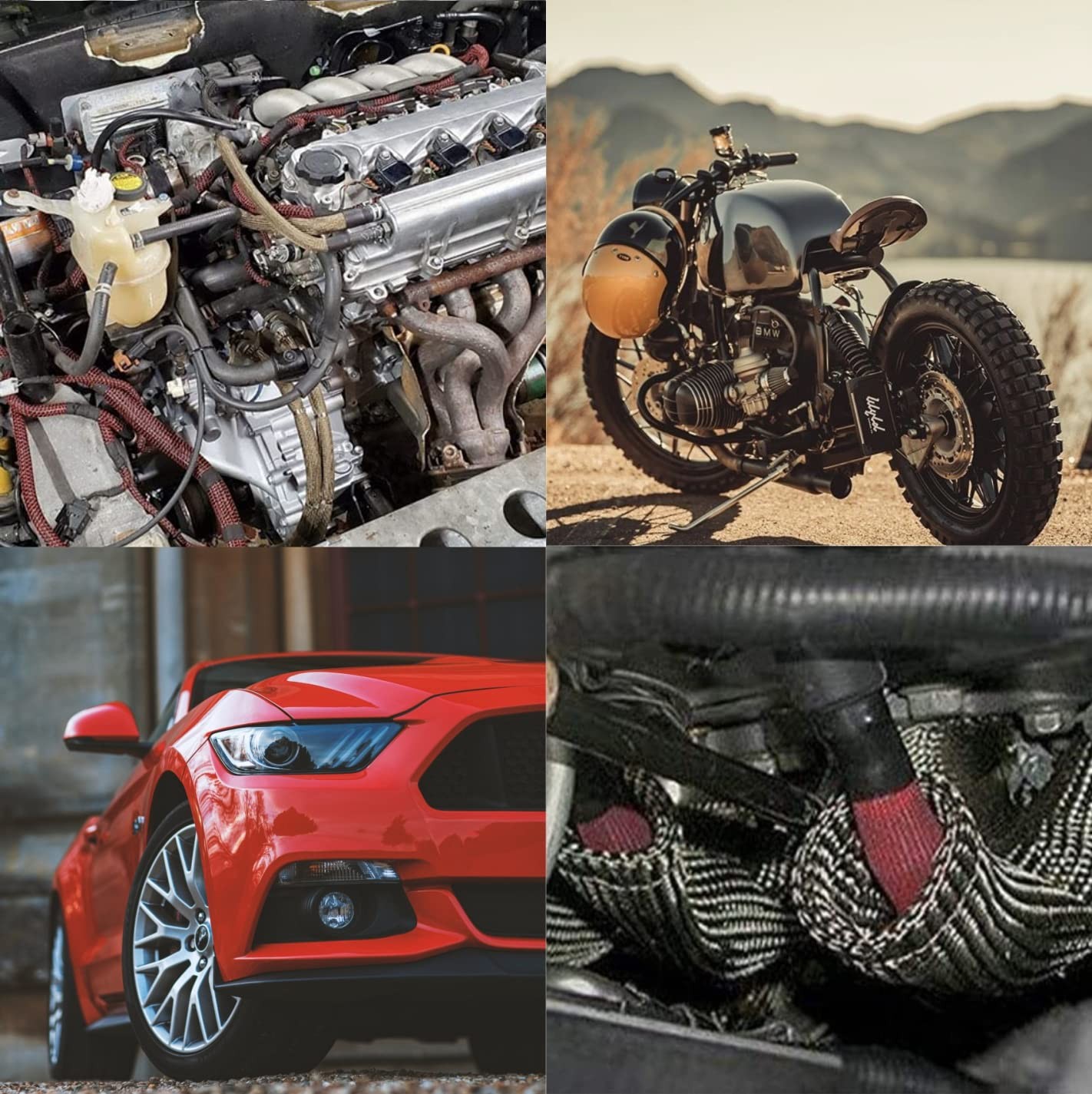 HighTemperature Heat Shield Sleeve for Fuel Lines, Hoses, and Cables 2500°F