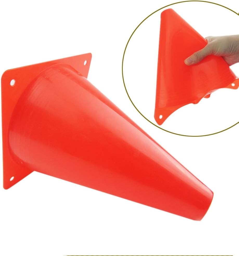 Ergonomic 7″ Training Cones – Lightweight & Stackable for All Sports Activities