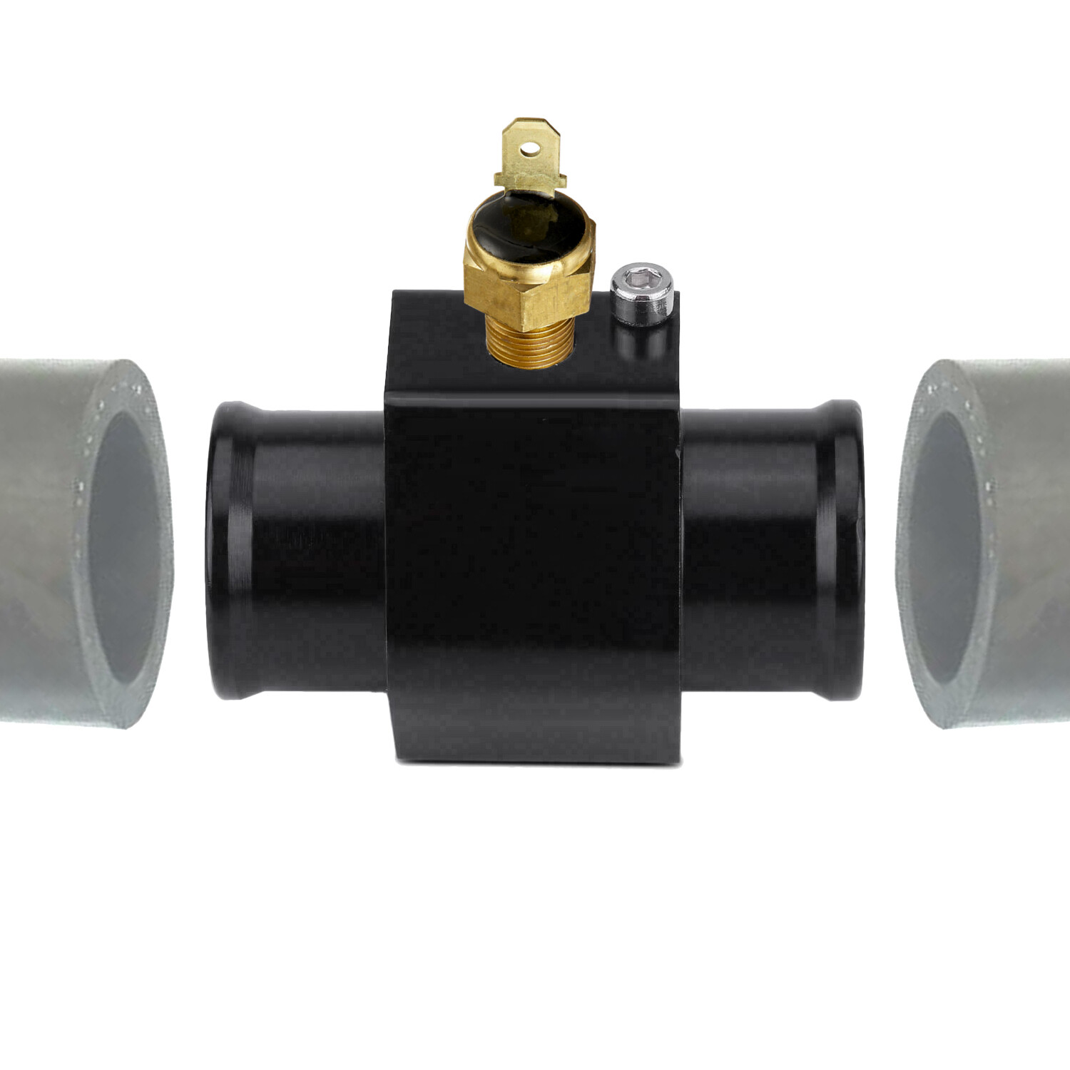 RADIATOR IN-HOSE GROUNDING THERMOSTAT TEMPERATURE SWITCH ELECTRIC FAN WIRING KIT