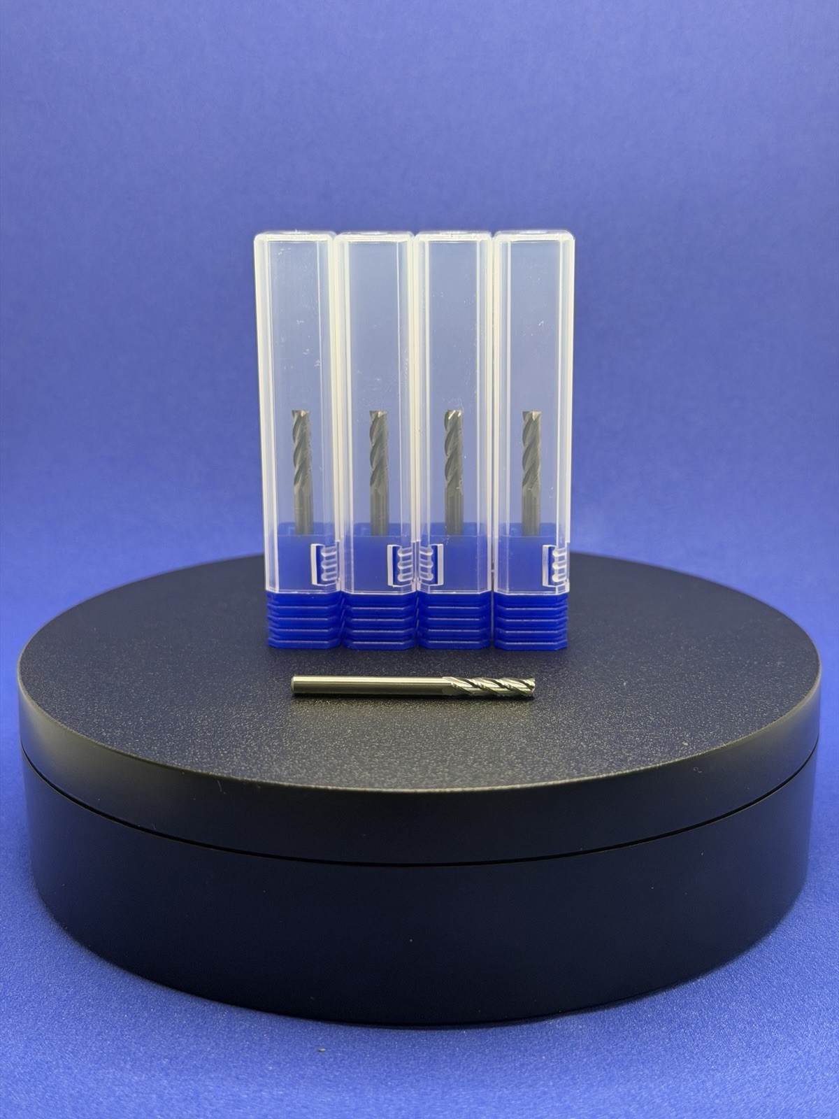 5 PCS 1/8″ 4 FLUTE CARBIDE END MILL