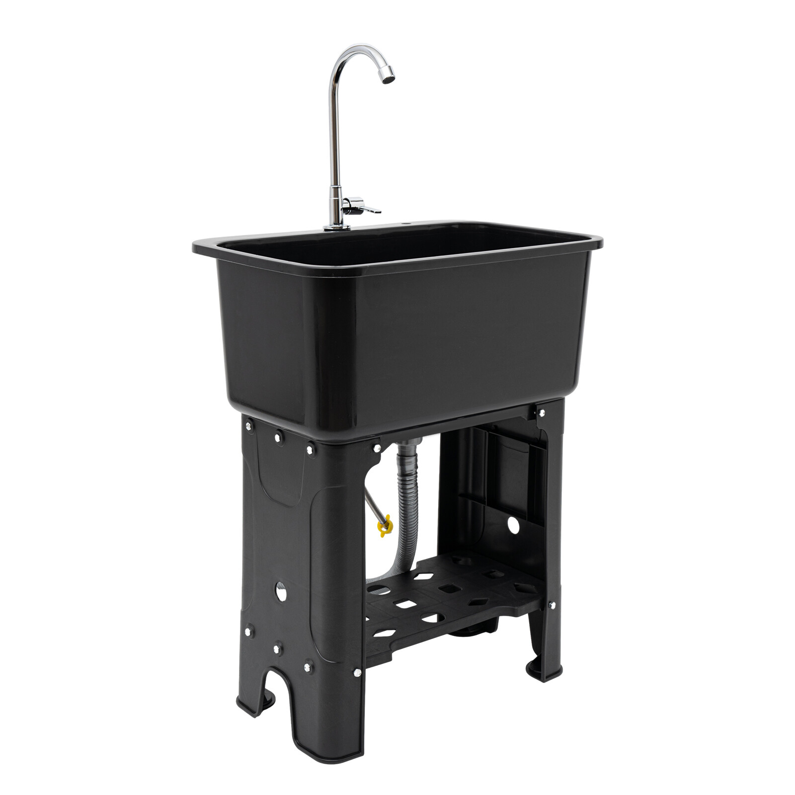 Utility Sink Laundry Tub with Faucet & Basement for Laundry Room Garage or Shop