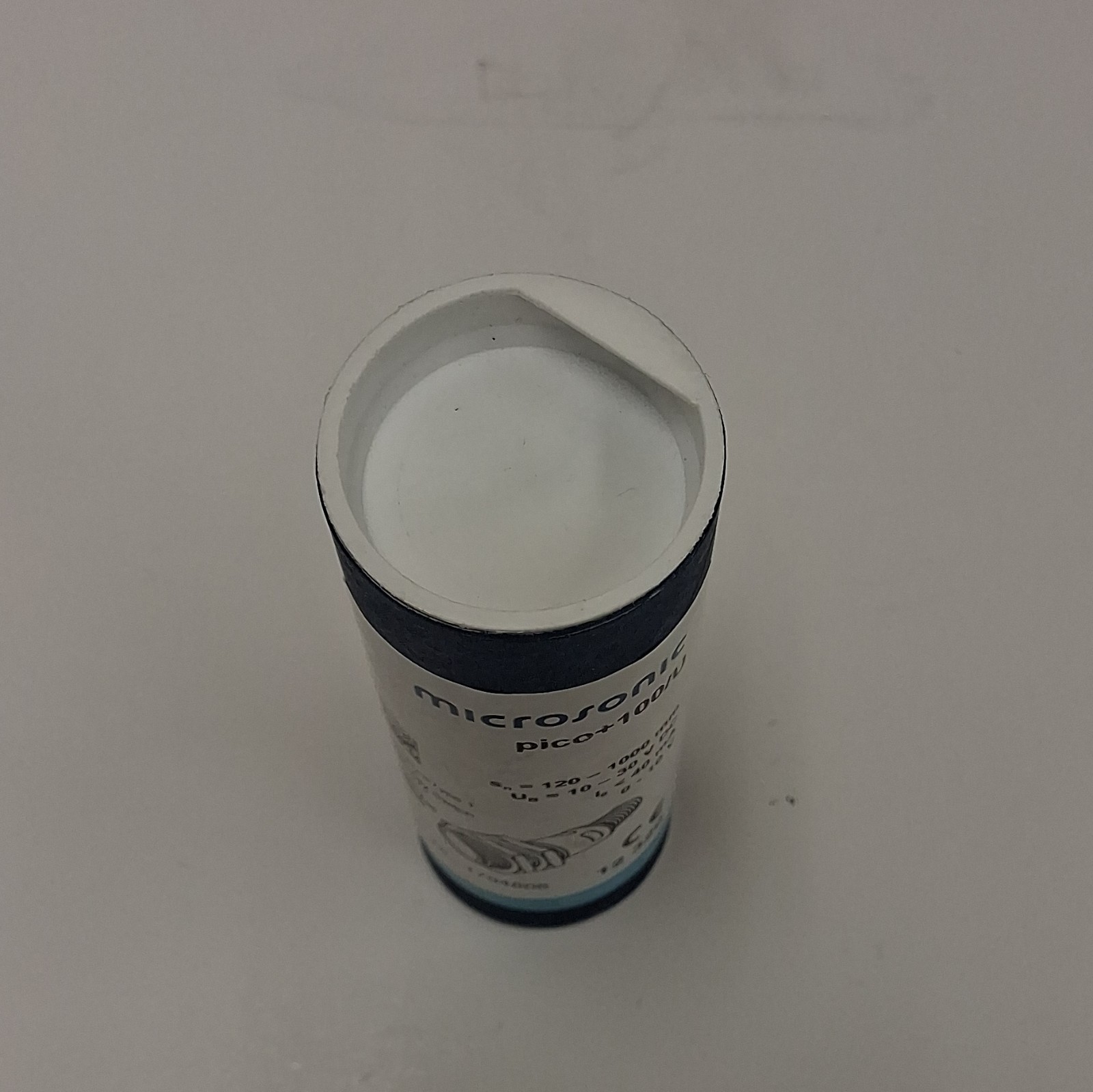 microsonic pico+100/U Unshielded Ultrasonic Proximity Sensor 10-30VDC 0-10V
