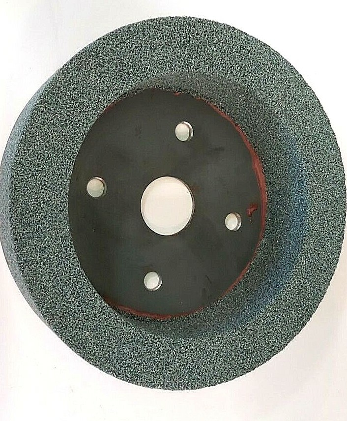 Silicon Carbide Metal Back/Direct Mount Grinding Wheel 7″x1-1/2″, 1-1/4″, GC60J