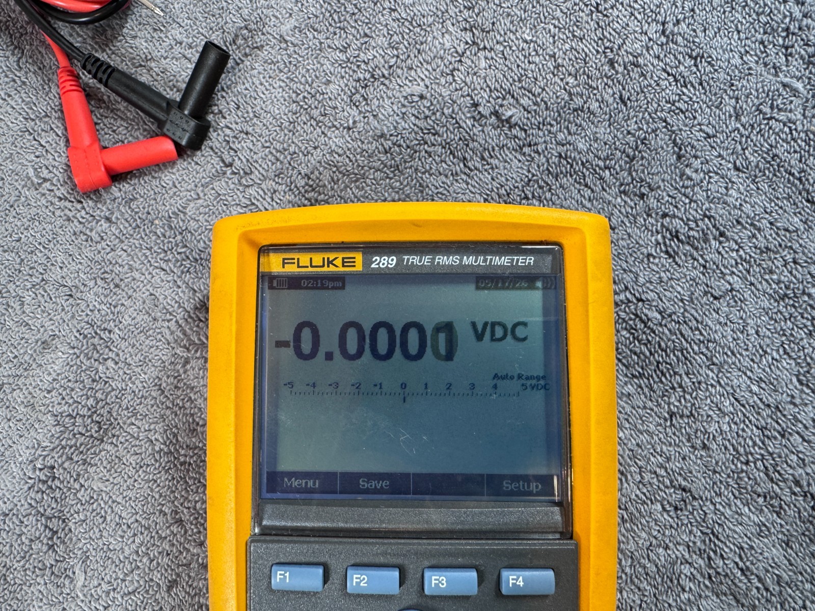Fluke 289 True RMS Industrial Multimeter w/ Leads and Pouch