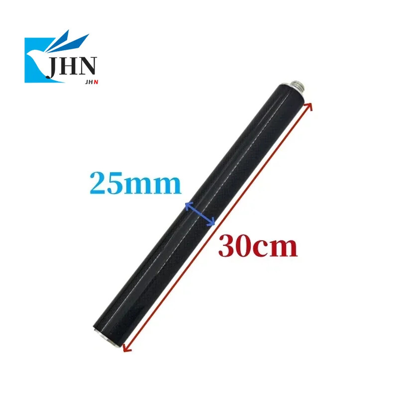10/20/30/40/50/60CM Carbon Fiber Pole Antenna Extend Section Pole Survey Pole