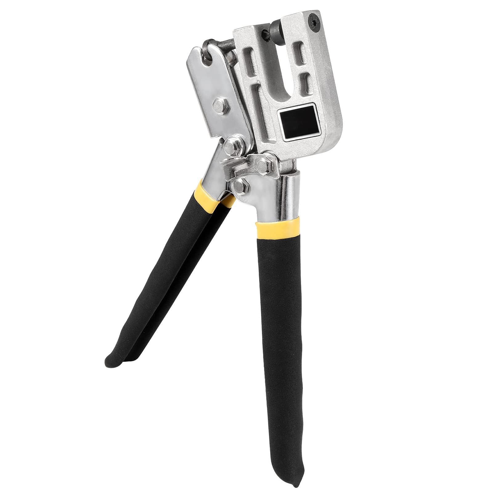 2 Pack 10 Inch Stud Crimper Pliers, Single Hand Stud Crimper Punch Lock Crimp…