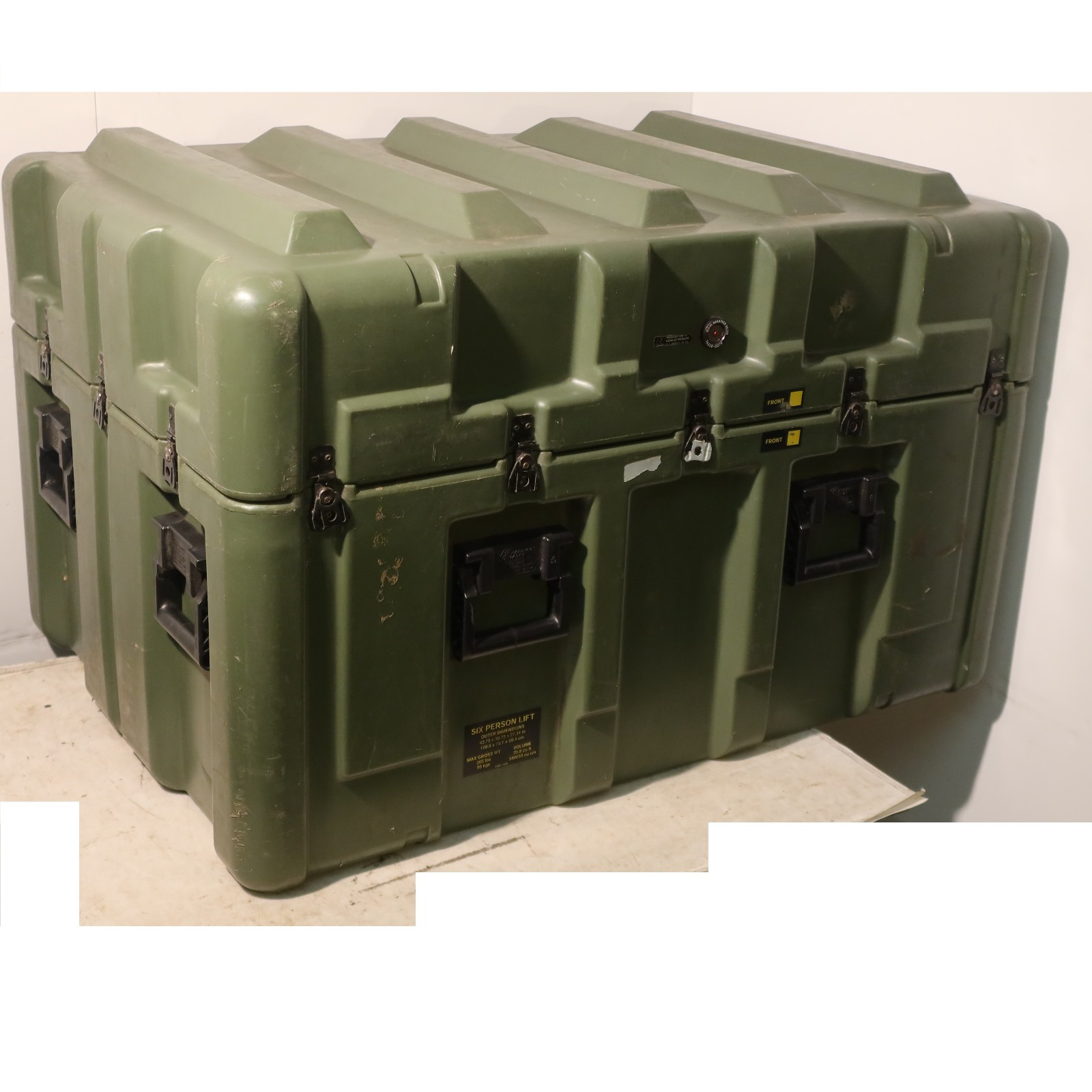 Hardigg Pelican Single Lid Hard Case AL4028-1608 Expedition Duty 43x31x28