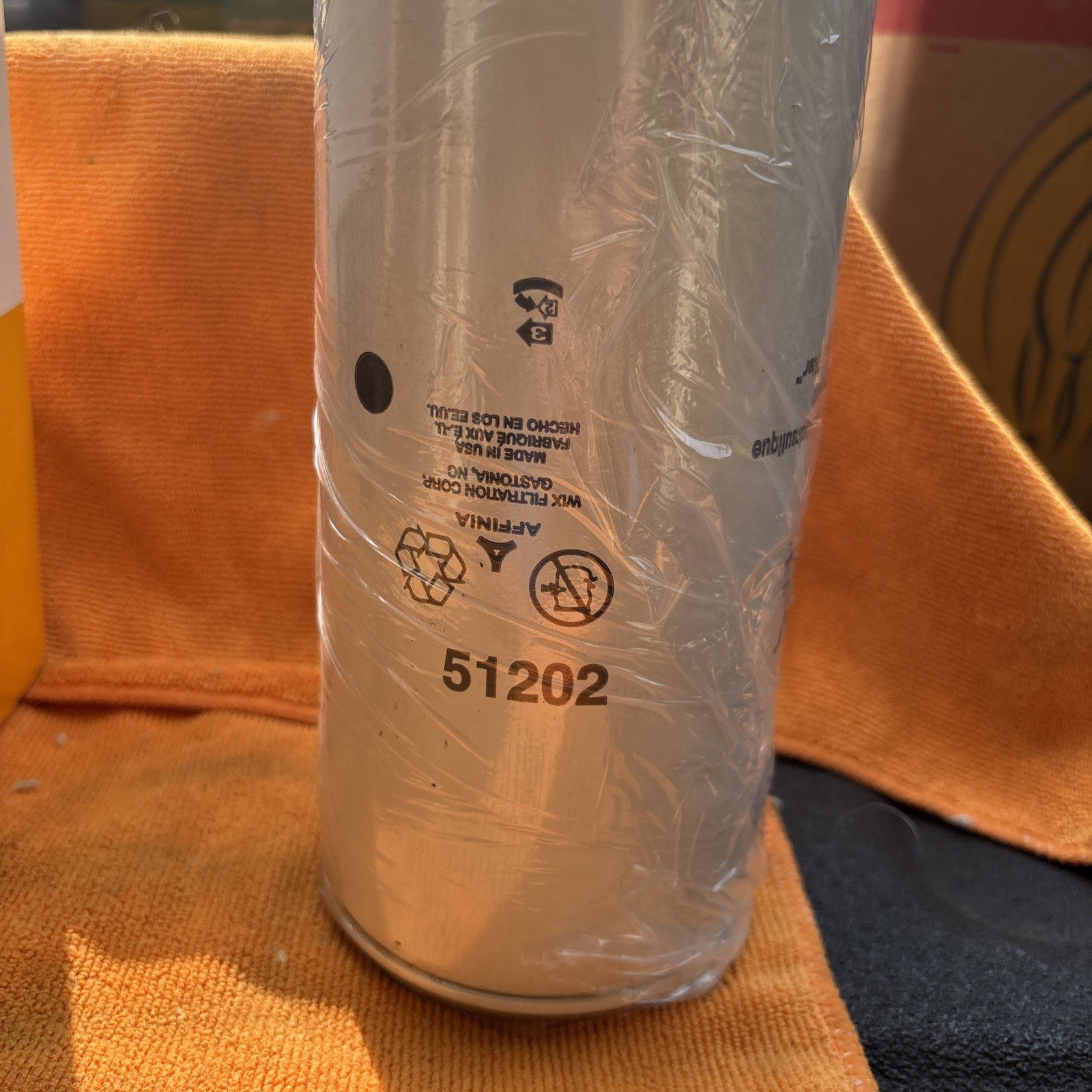 Wix 51202 Napa 1202 Baldwin BT372-10 Filter