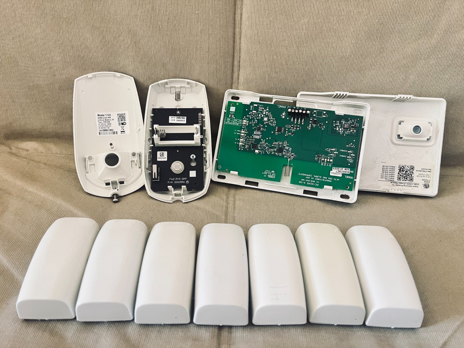 DMP 1100DH/1122/1101 Wireless Receiver/Motion and Transmitters Security Sensors