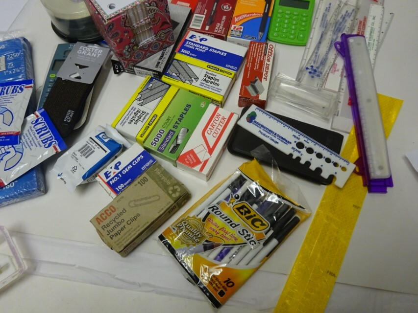 Office supplies Mixed items wholesales Pen, Staples, Calculators, More 50 piece
