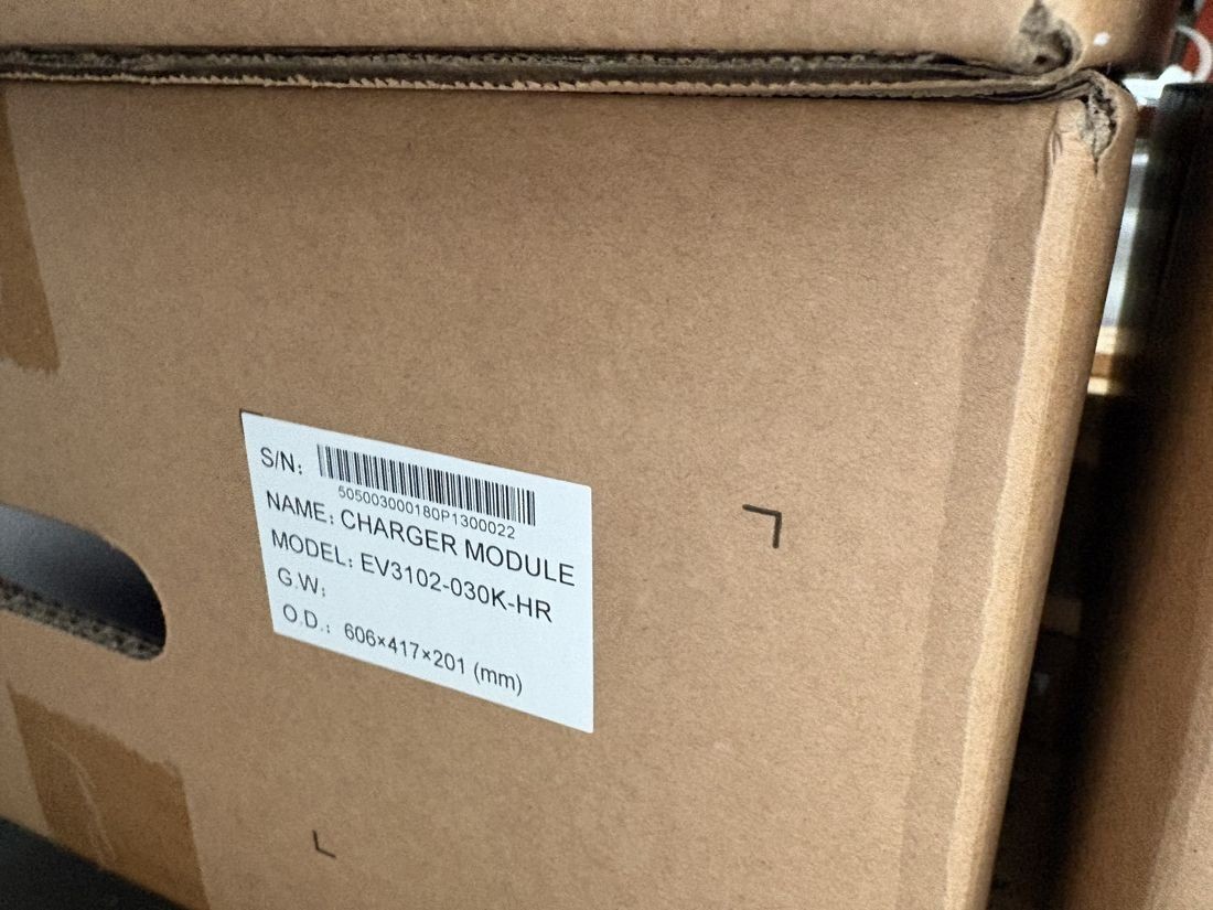 Kehua EV3102-030K-HR 30kW DC Fast Charger Power Module 150-1000VDC x6 NEW IN BOX