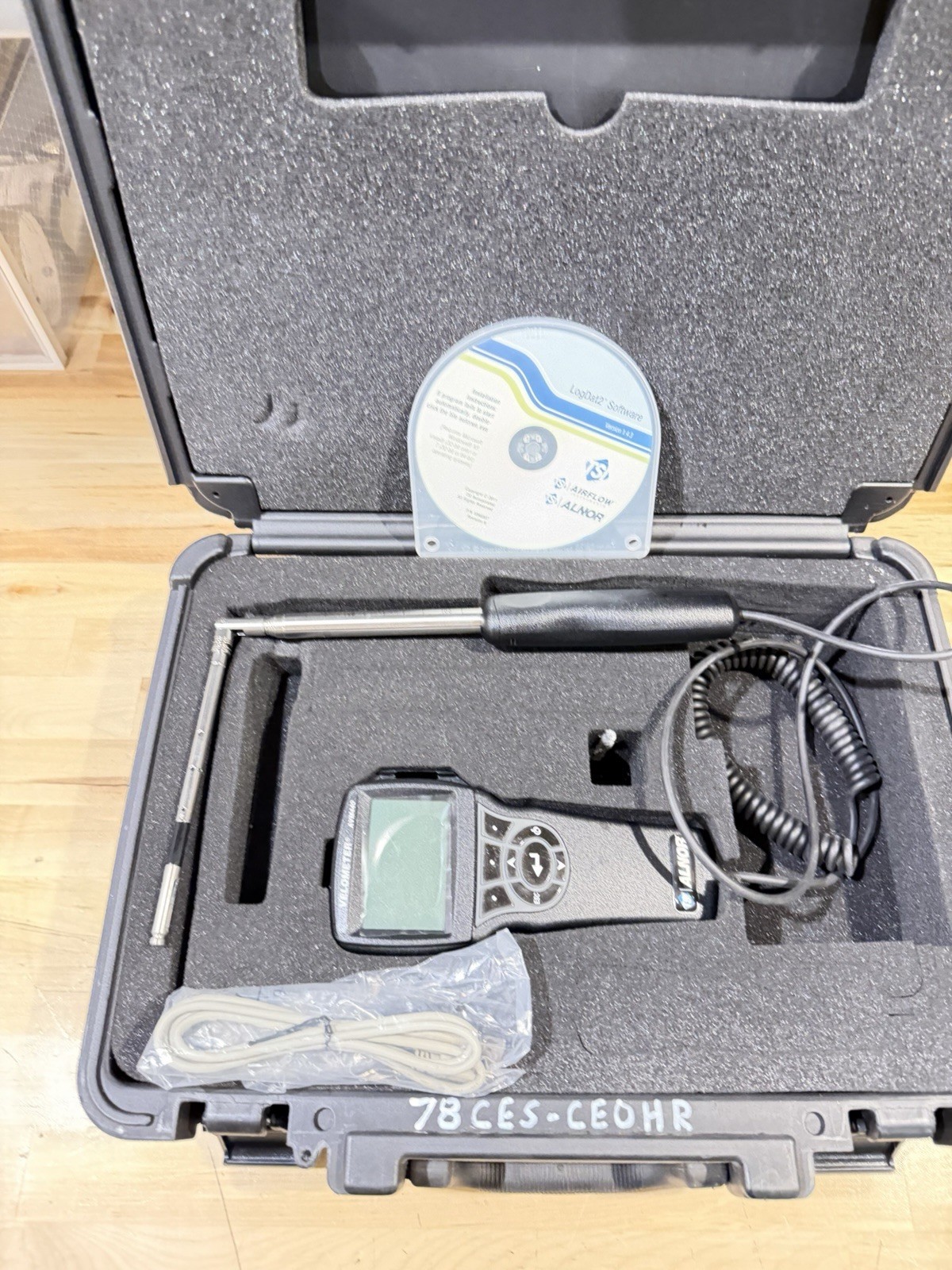 TSI ALNOR AVM440-A VELOMETER THERMAL ANEMOMETER [0–6000 ft/min (0–30 m/s)]