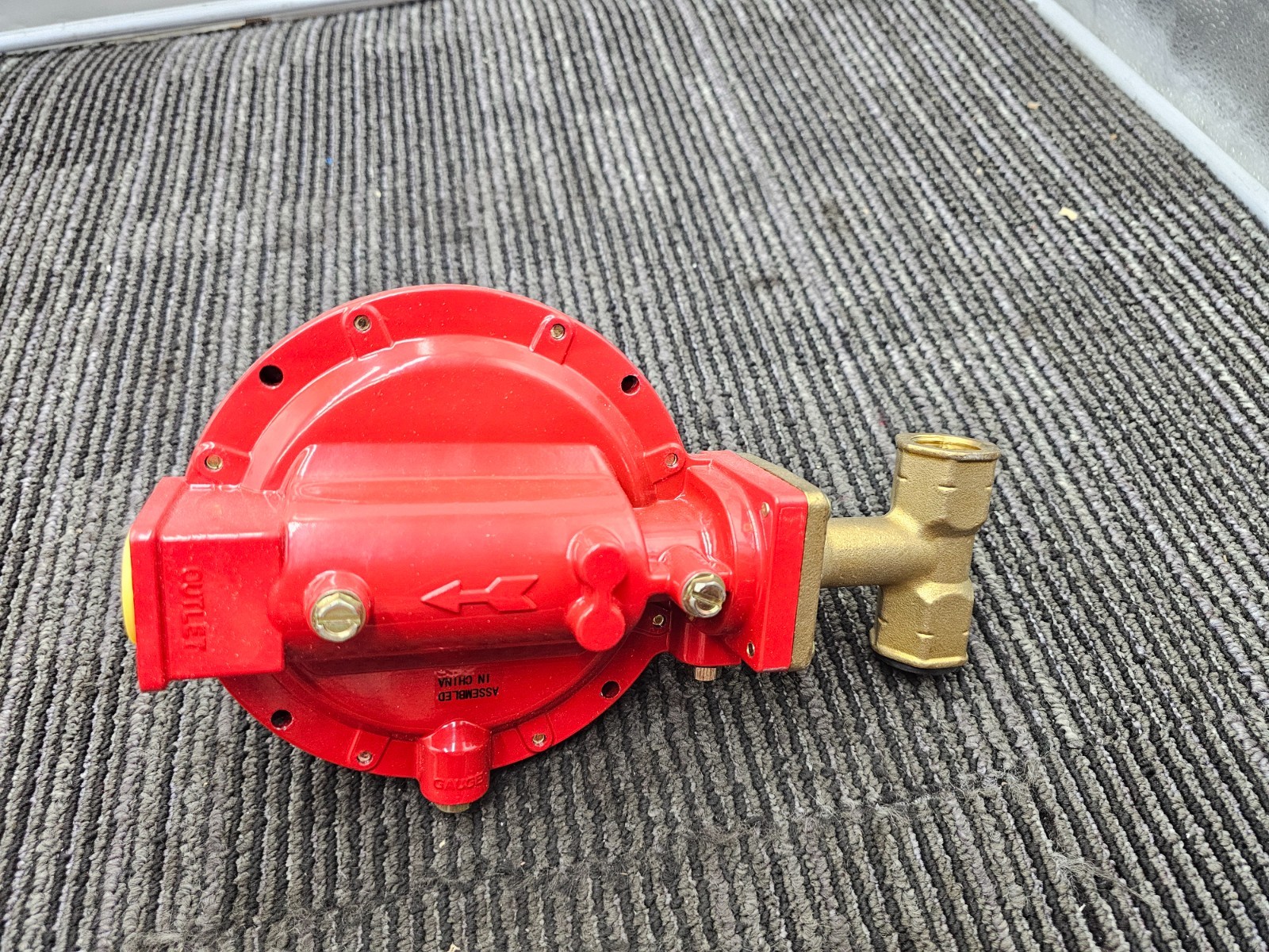 MEC MEGR-1622HT-JGJ Excela-Flo First Stage LP Gas Regulator 8.0-12.0 PSI