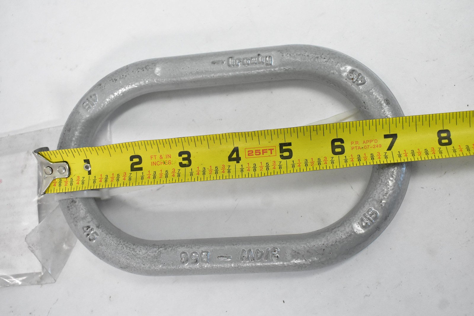 Crosby 3/4W-B56 Oblong Master Link Galvanized Steel Hoist Rigging USA Made