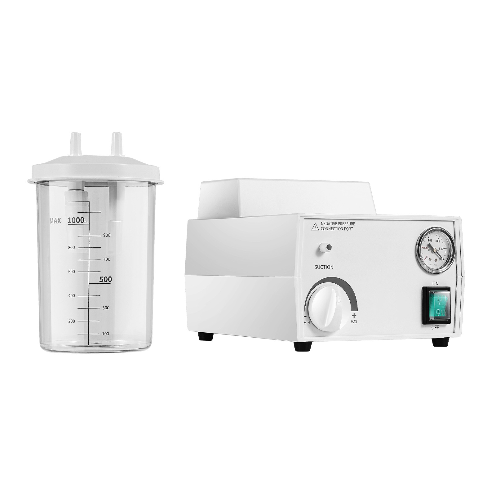 Vacuum Phlegm Quiet Suction Unit Portable Medical Emergency Aspirator Machine