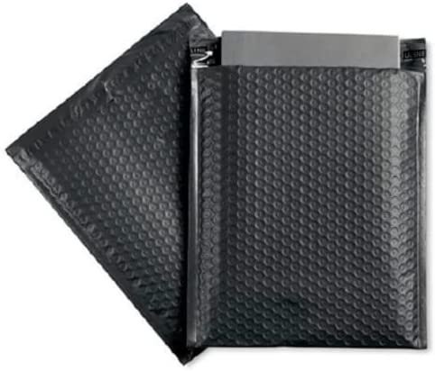 1000 #0 6×10 Black Poly Bubble Padded Envelopes Mailers Shipping Case 6″x10″