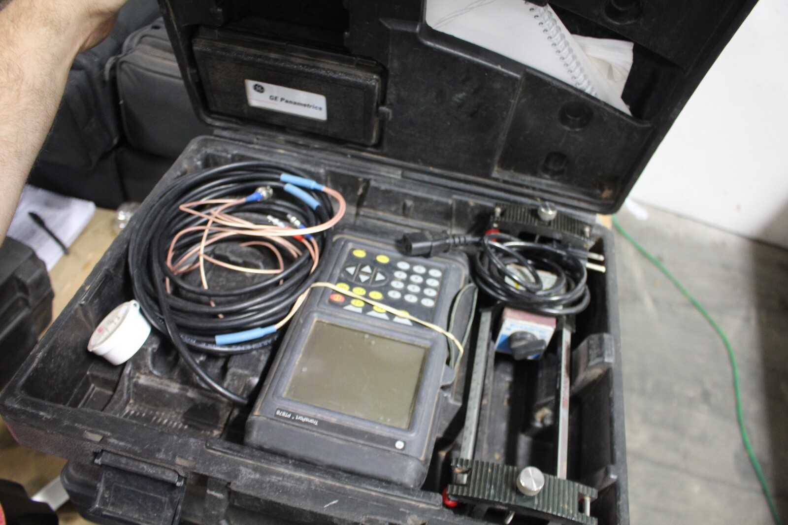 GE Panametrics TransPort PT878 PORTABLE LIQUID FLOWMETER