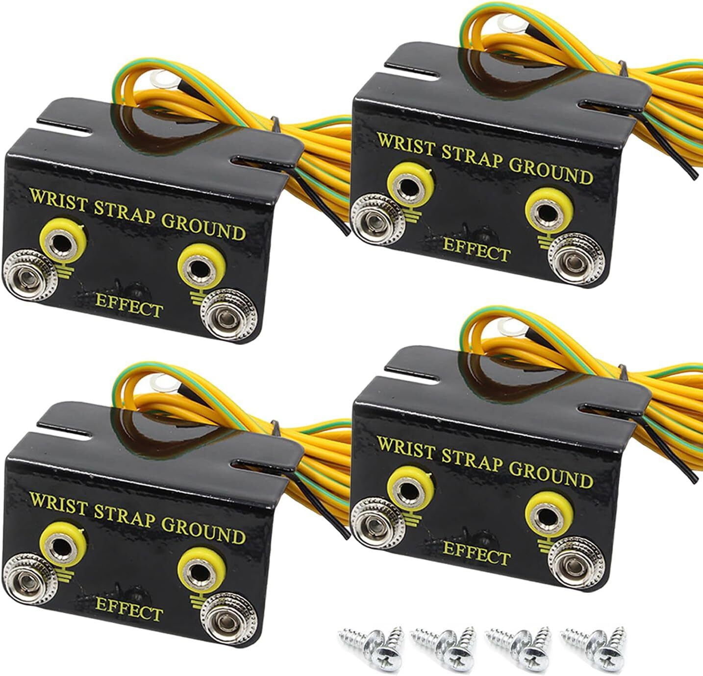 4 Pack L – Style ESD Wrist Strap Grounding Kit-Static Protection for Electronics