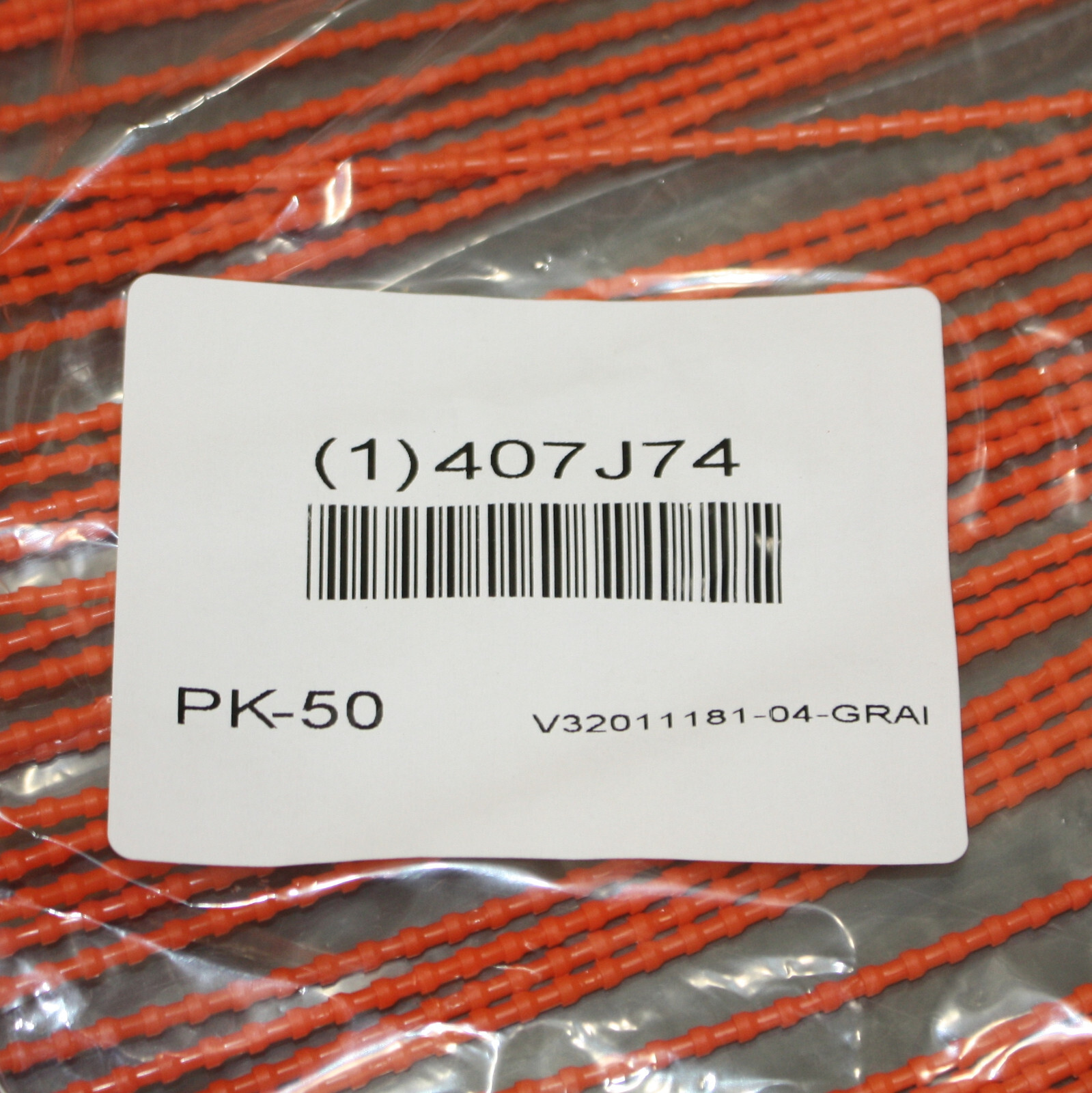 (1000) Tydenbrooks Serial Numbered Seals, 18″ Pull Tight Strap Shipping Tag Lock
