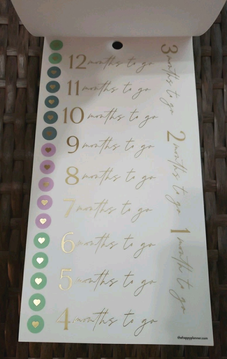 Happy Planner GARDEN WEDDING Value Pack Stickers 1322 Pieces