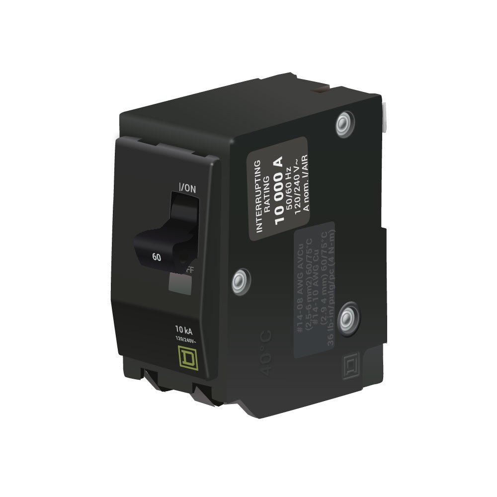 Square D QO260 Miniature Circuit Breakers (MCBs)
