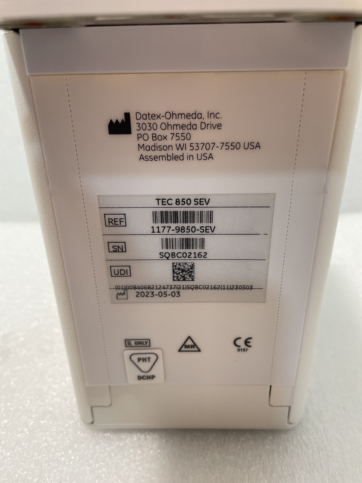 GE Tec 850 1177-9850-SEV