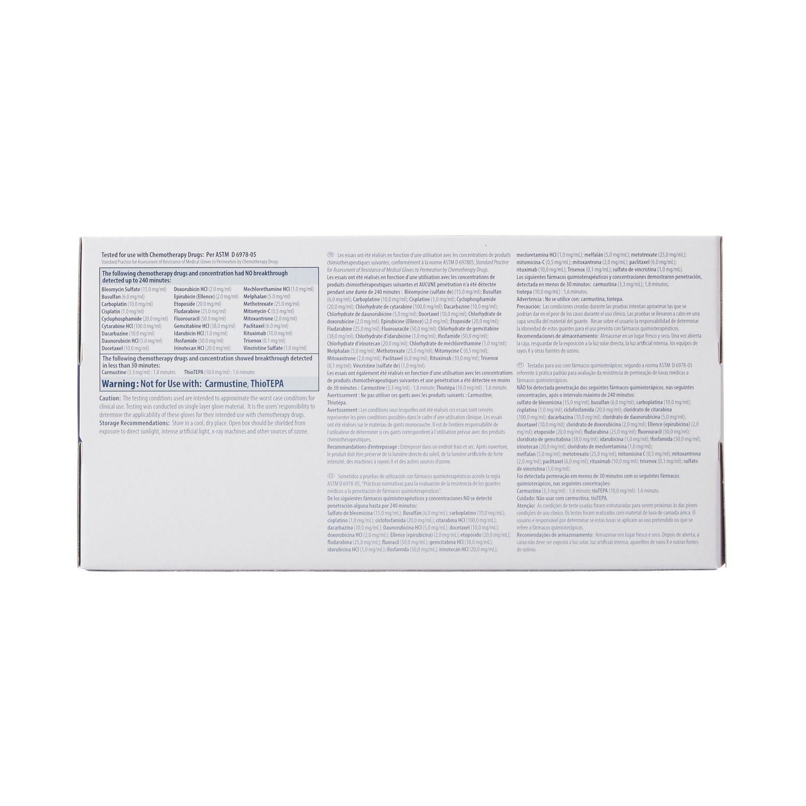 Purple Nitrile Nitrile Exam Glove Standard Cuff Length MEDIUM 1000 per Case