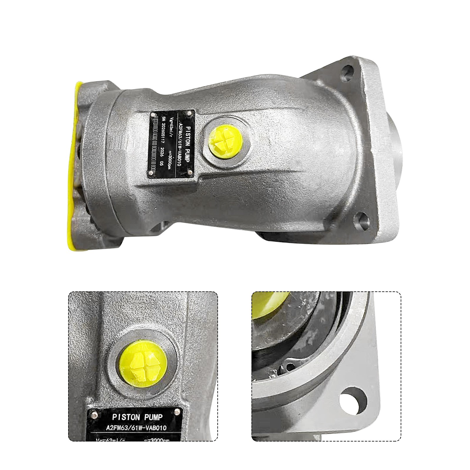 For Concrete Mixer A2FM63/61W-VAB010 Hydraulic Piston Motor Pump