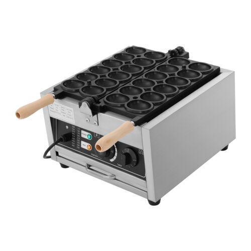 Egg-Shape Waffle Making Machine Mini Electric Waffle Making Baking Machine 1800W