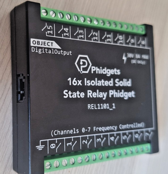 Phidgets REL1101_1 16x Isolated Solid State Relay Phidget REL1101 SSR Output 16X