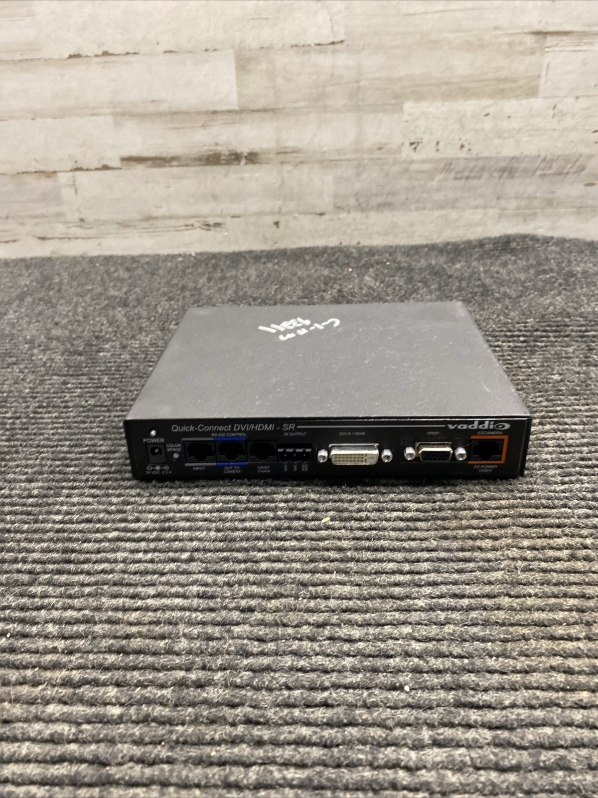 Used Vaddio Quick-Connect DVI/HDMI-SR Interface NO AC Adapter