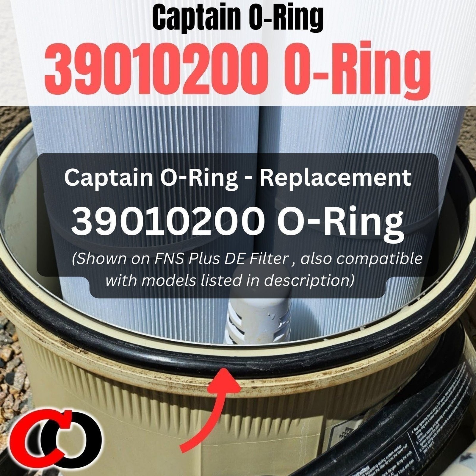39010200 O-497 O-Ring for Pentair Clean Clear Plus 320/420/520 FNS 24/36/48/90