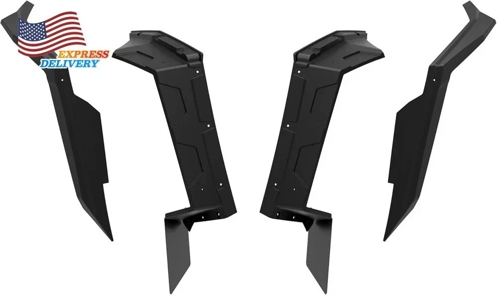 Fender Flares for Polaris RZR PRO XP XP4/R R4/S S4 2025+ Accessories, Front & Re