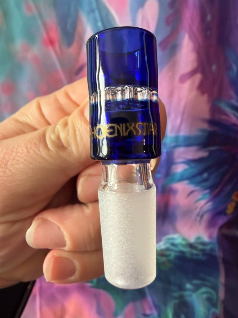 Phoenix Star 14mm Glass Bong Bowl With 7-hole Filter Screen