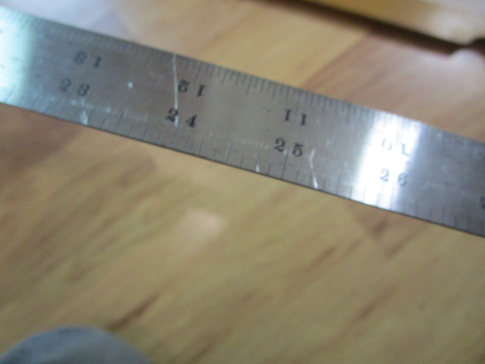 Brown & Sharpe No. 4 36″ Tempered Steel Rule 4R Grads 8ths 16ths 32nds 64ths USA