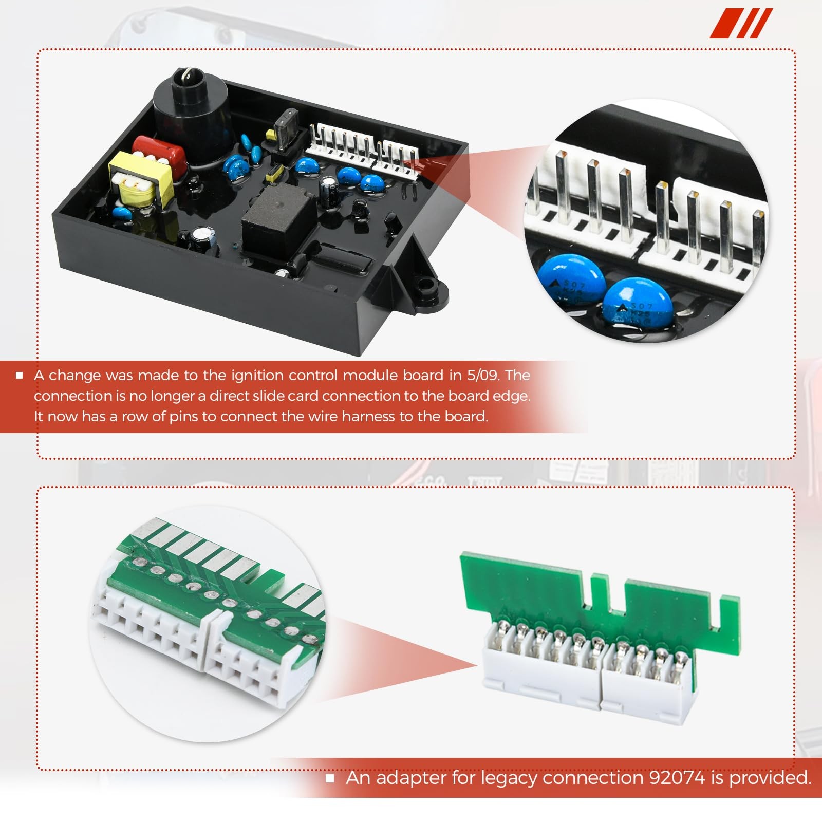 RV Water Heater Control Circuit Board with Fuse Compatible Atwood…