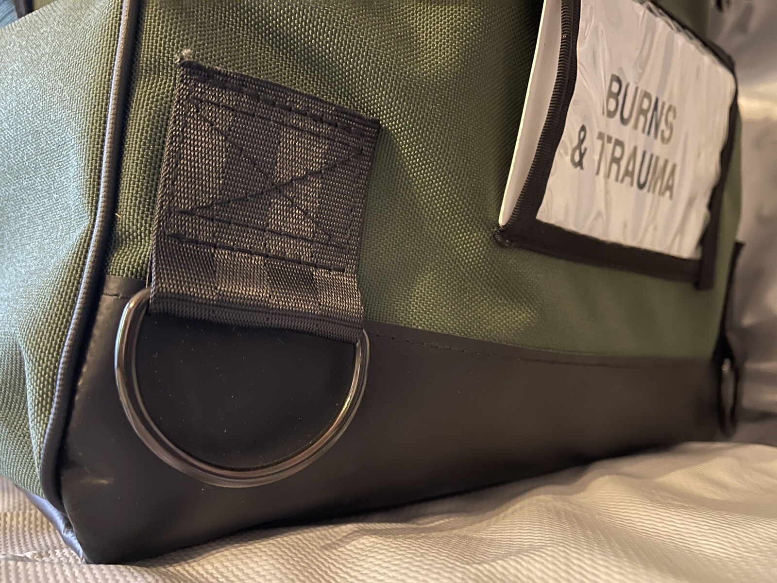 IRON DUCK 44600 OR Trauma Bag,Green 22 x13 ish EMS, Medic, EMT, Ambulance,  