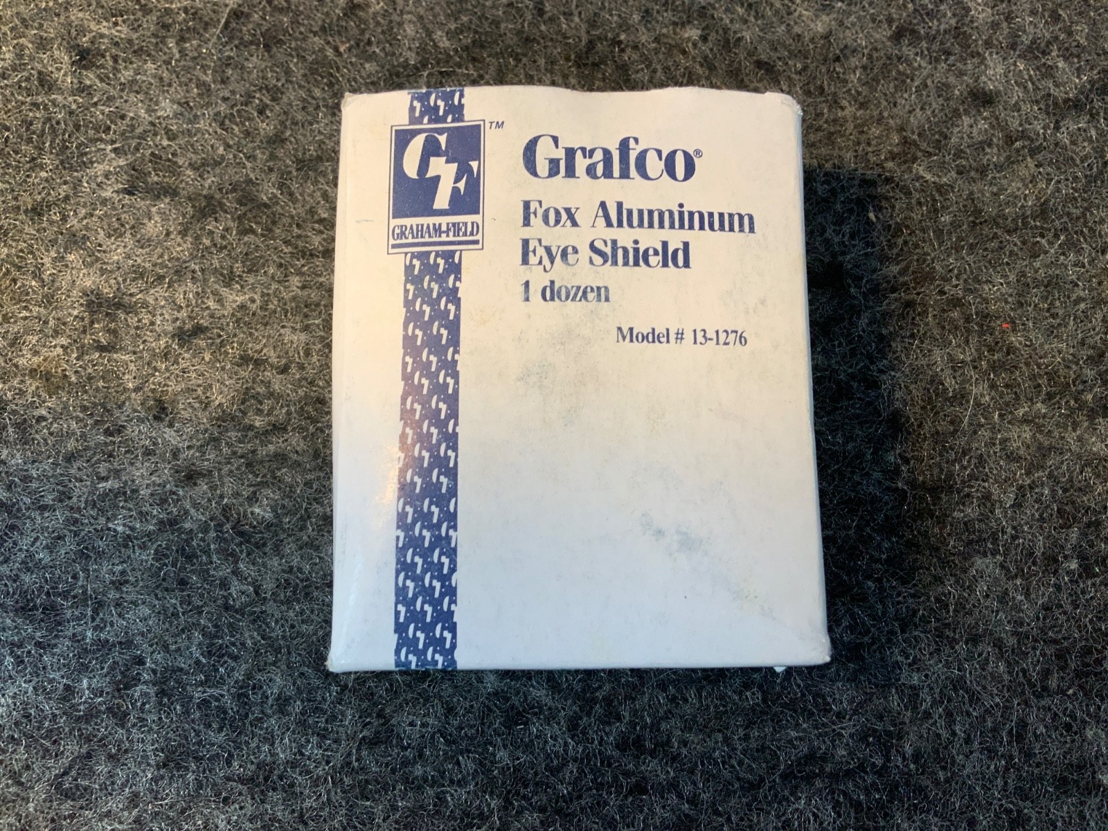 Grafco Fox Aluminum Eye Shield Model 13-1276 12 Shields *NEW*
