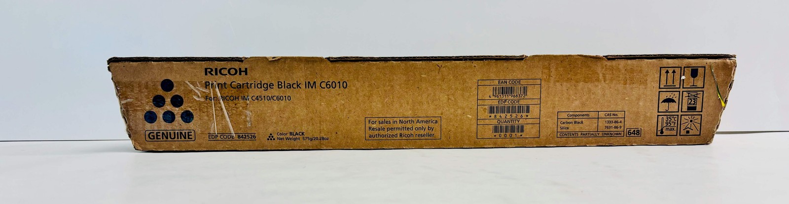Open Genuine Ricoh IMC4510/ IMC6010 Black High Yield Toner Cartridge 842526