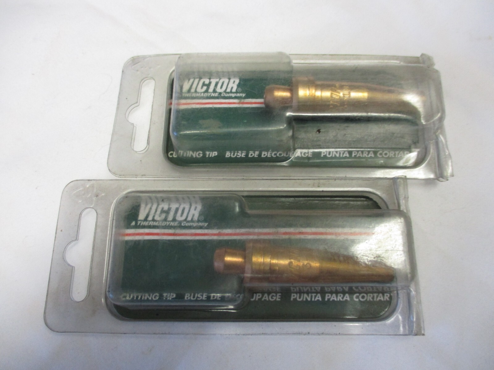 2 Pack Victor Genuine 1-3-101 and 2-3-101 Med Duty Cutting Tips 3 Series NOS