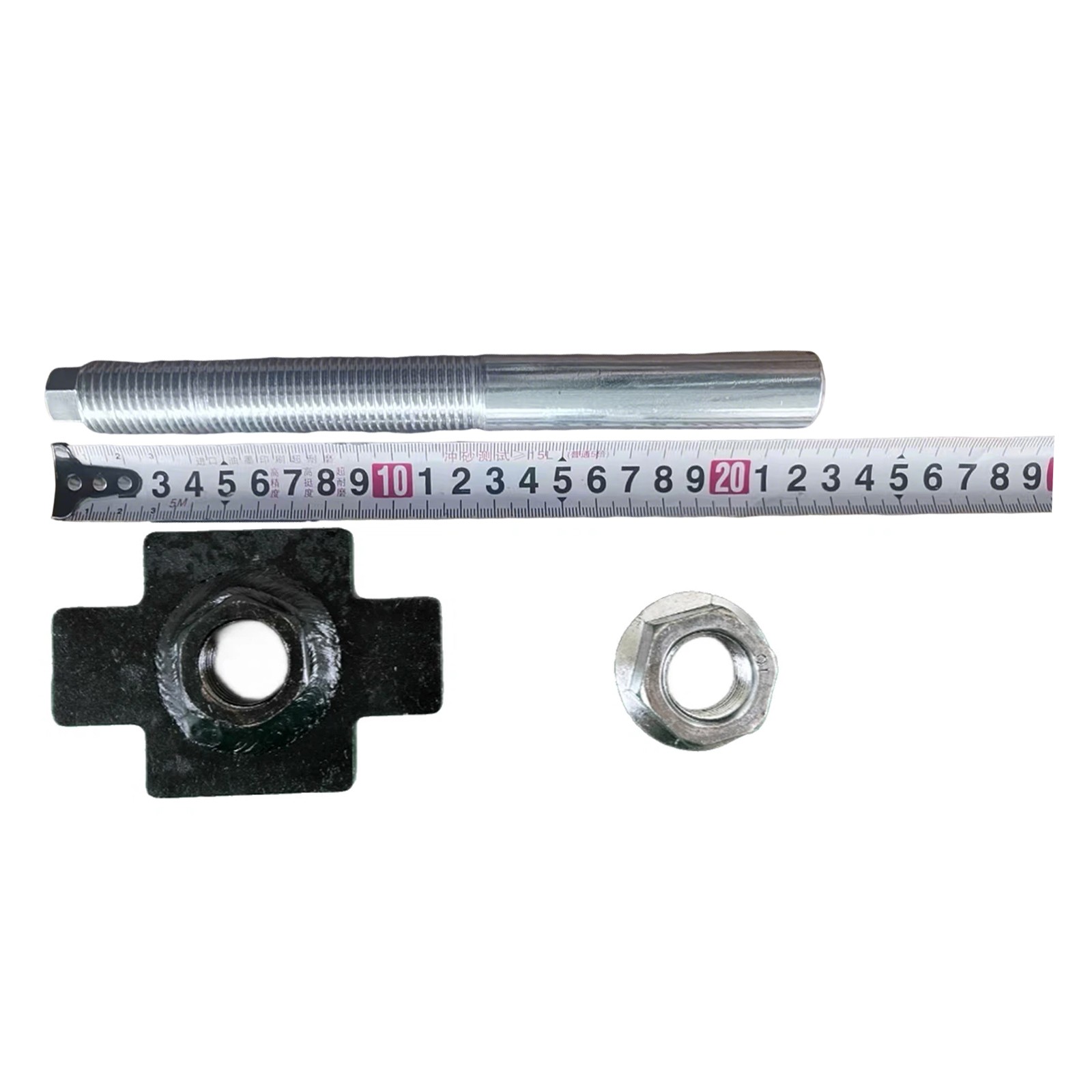 AGT Mini Excavator Track Tension Assembly Accessories Replacement Black 1pc6Y