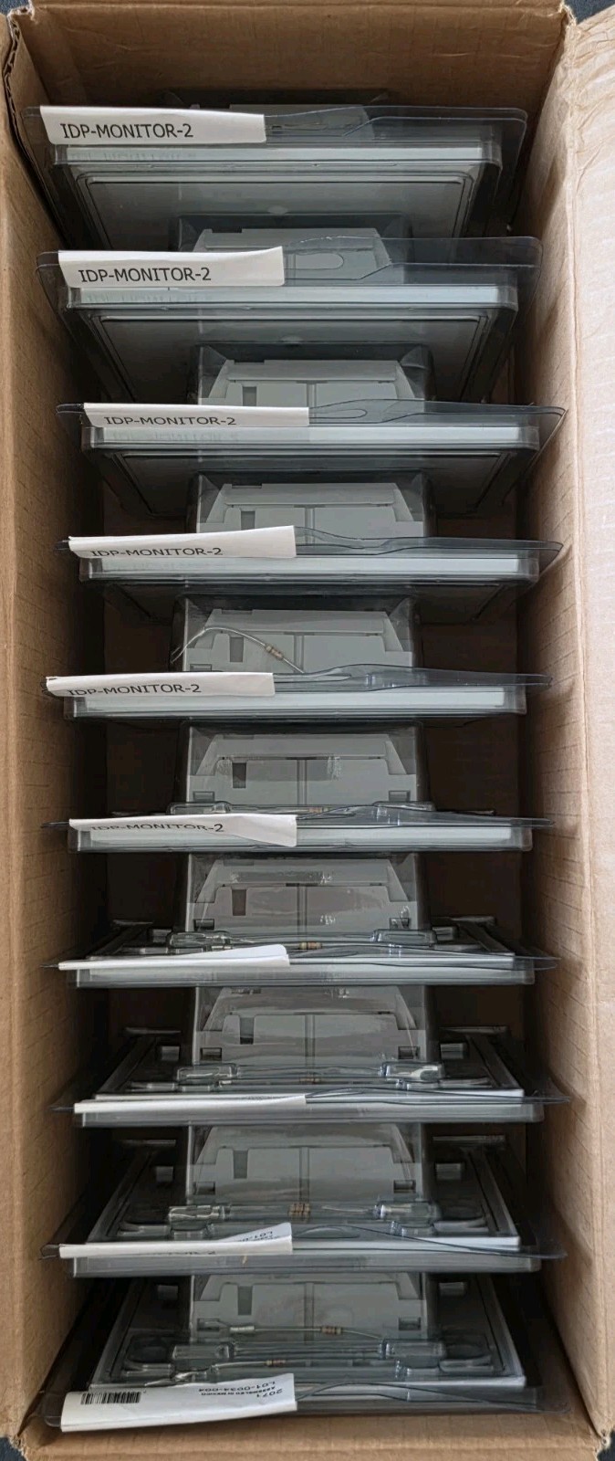 FARENHYT IDP-MONITOR-2 DUAL MONITOR MODULE – «WHITE» – BRAND NEW – 10 AVAILABLE