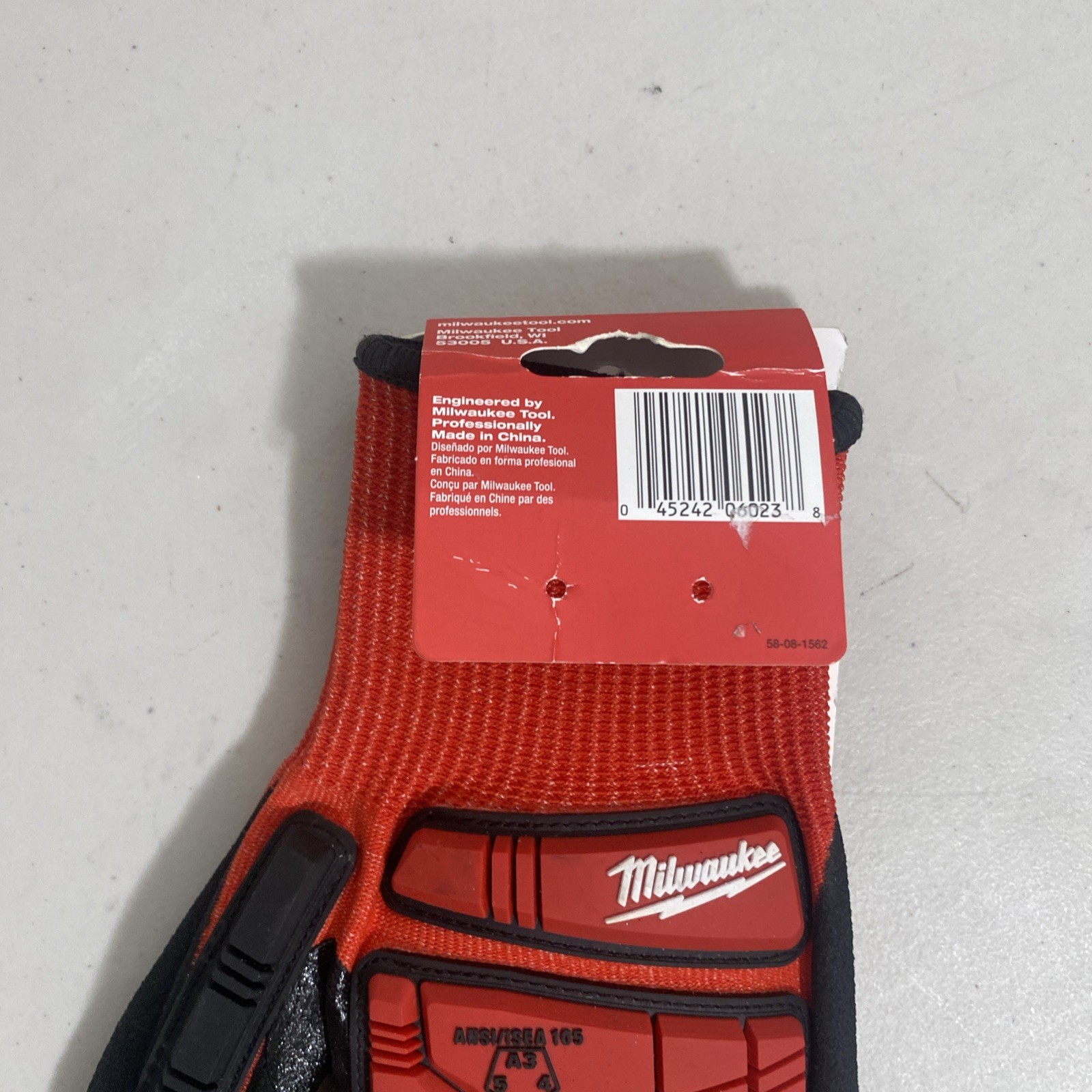 Milwaukee Tool 48-73-8131 Work Gloves, Cut Level A3 , Dipped , Nitrile , Sandy