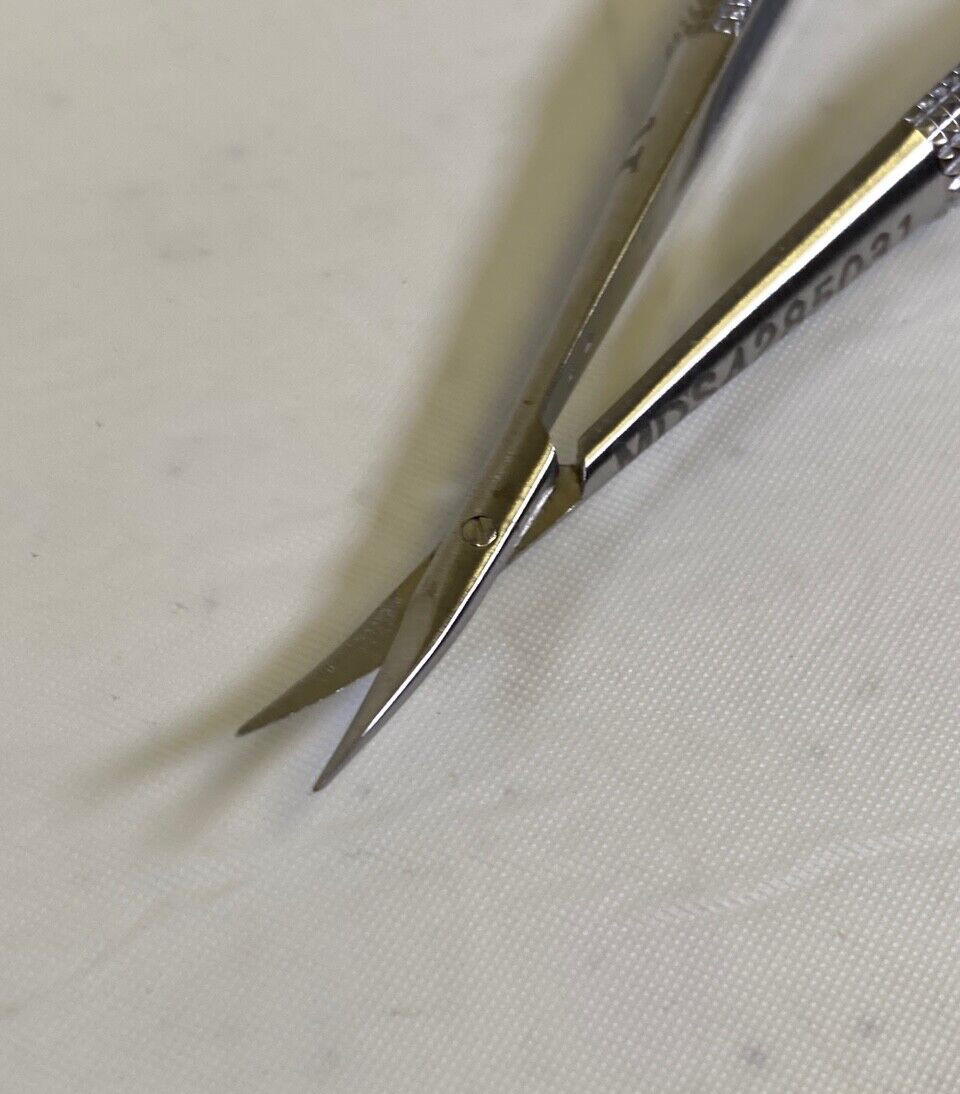 Konig Medline MDS4285031 Rhoton Curved Blade Microscissors 7″ Neuro Microsurgery