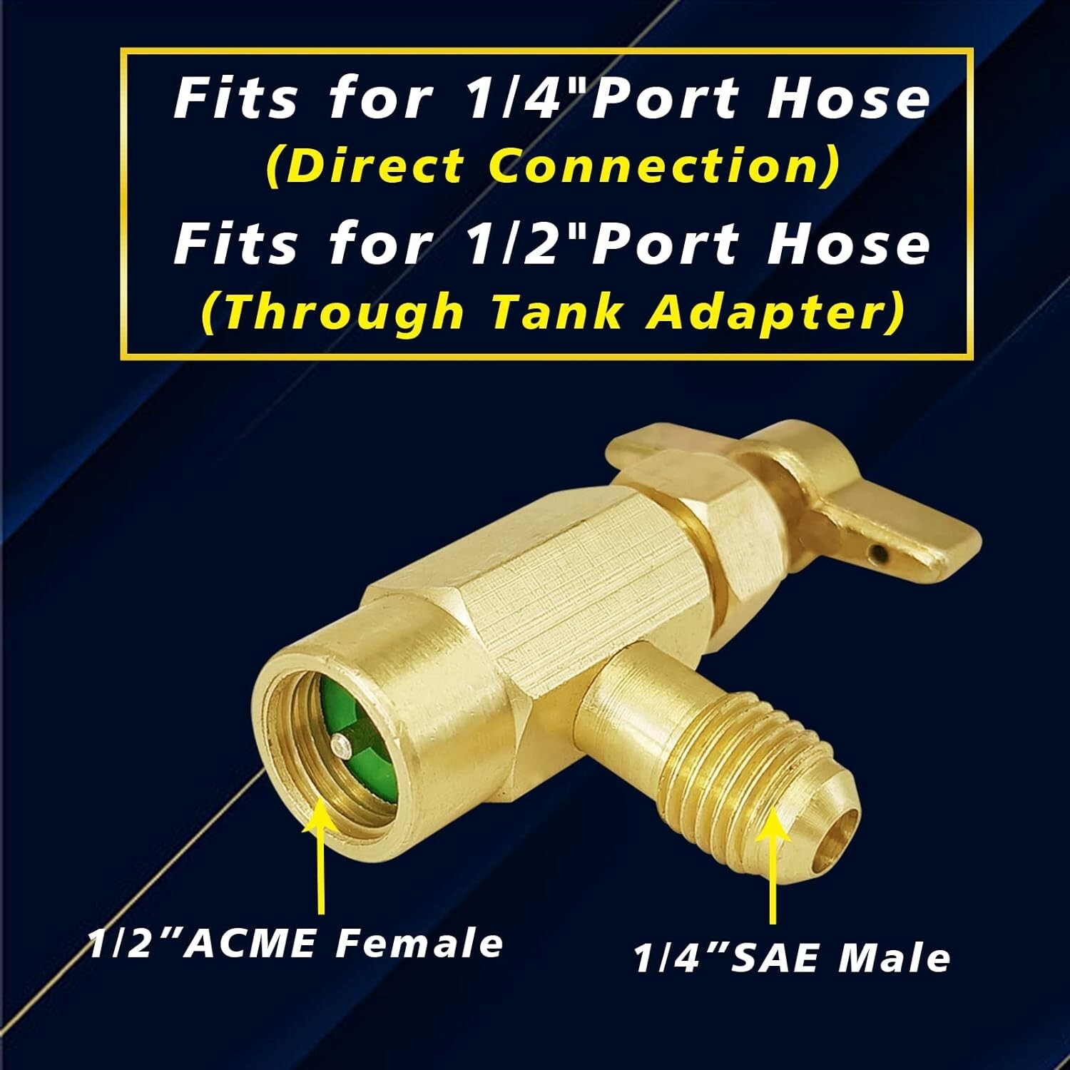 R134A Can Tap,Self-Sealing & Puncture Style AC Freon Tank Adapter Valve Core Rem