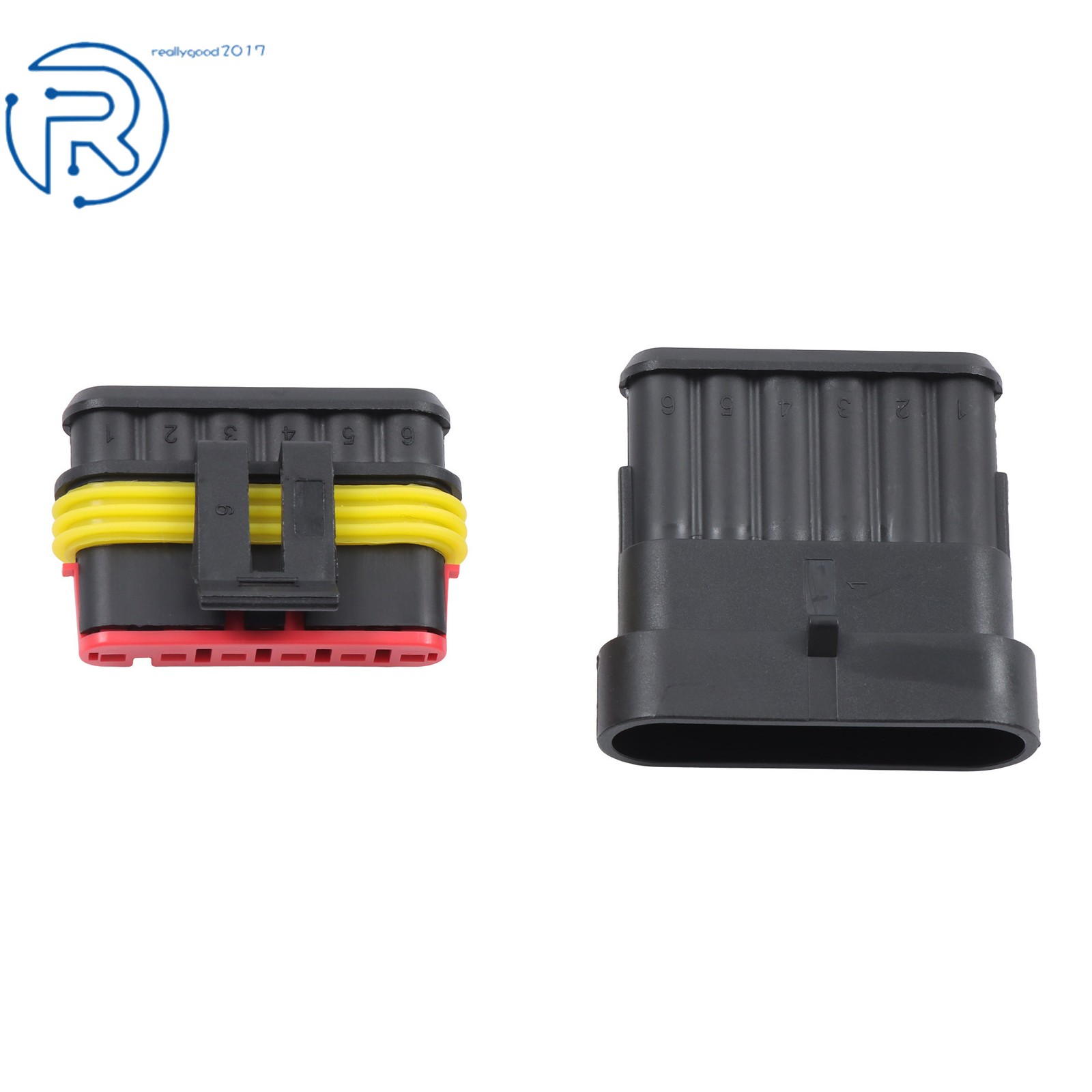 800Pcs Automotive Electrical Wire Connectors Plug Kit W/Tool 1/2/3/4/5/6 Pin
